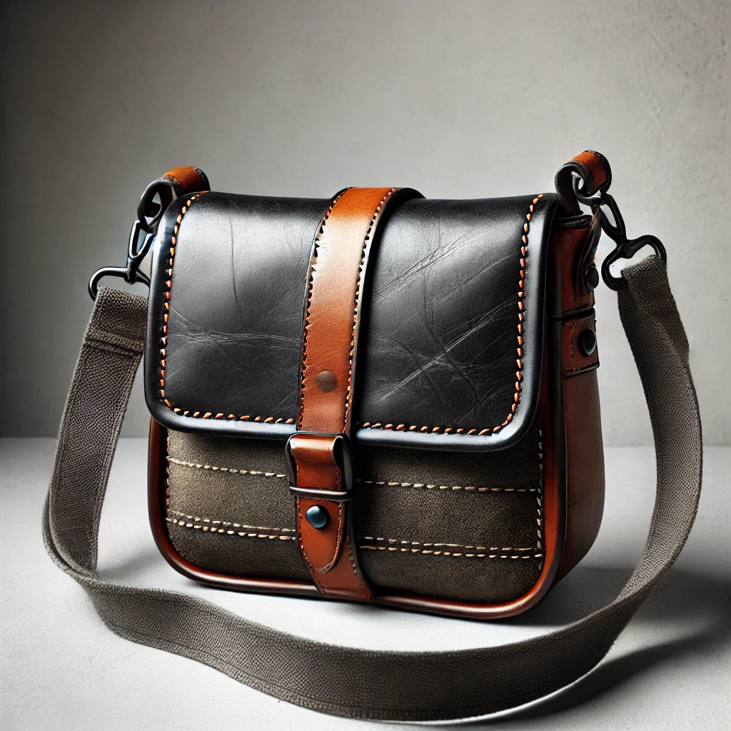 A_sleek_and_modern_image_of_an_upcycled_vintage_le